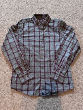 Untuckit Button Down Shirt Mens Large Slim